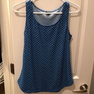 Ann Taylor blue tank-last chance!$5